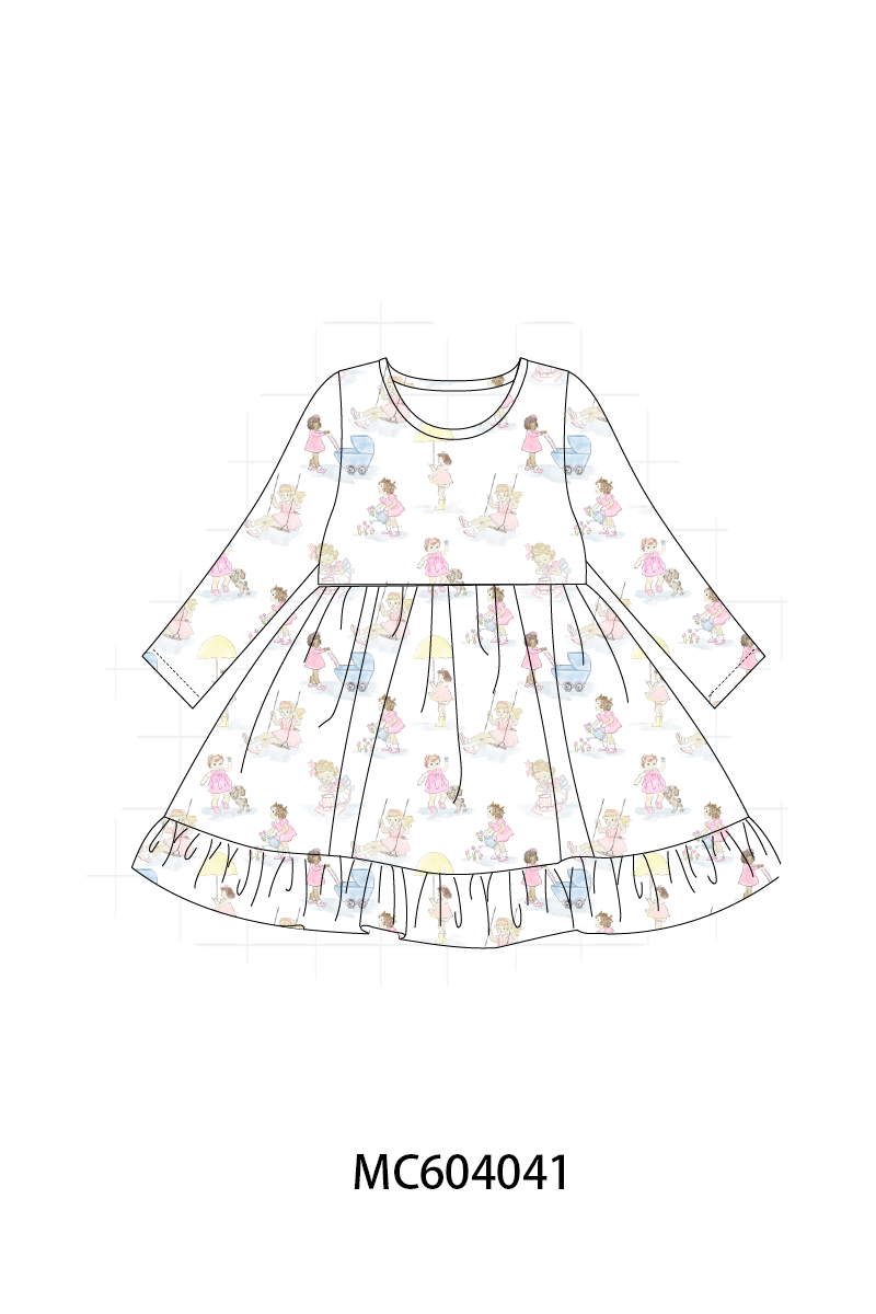 PO86 Pink all day adventure print collection 1