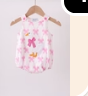 Pink Bow Goose Applique Bubble