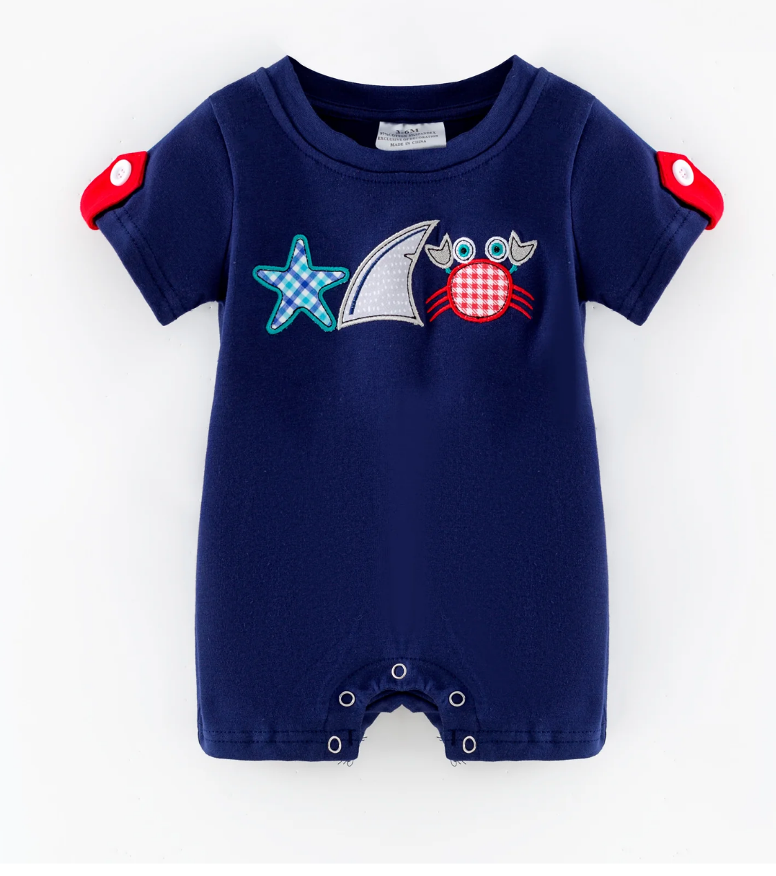 Ocean Boy Romper
