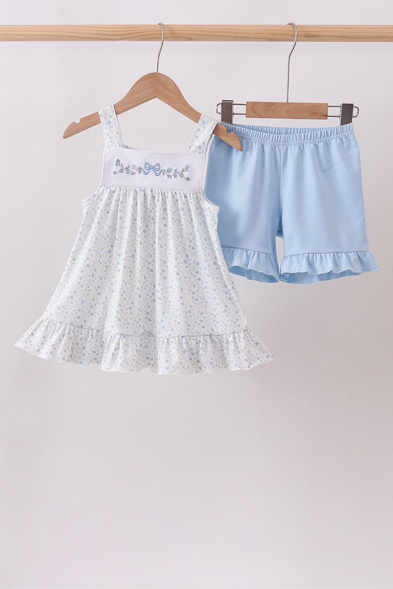 Blue Belle Short Set