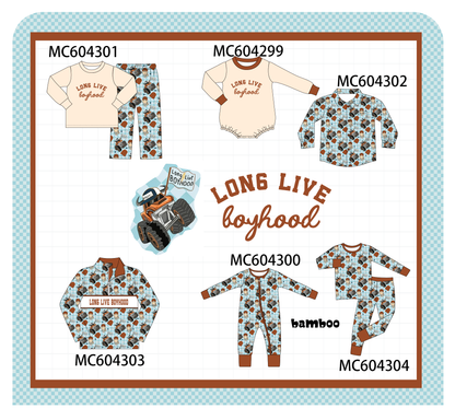PO86 Long live boyhood embroidery collection