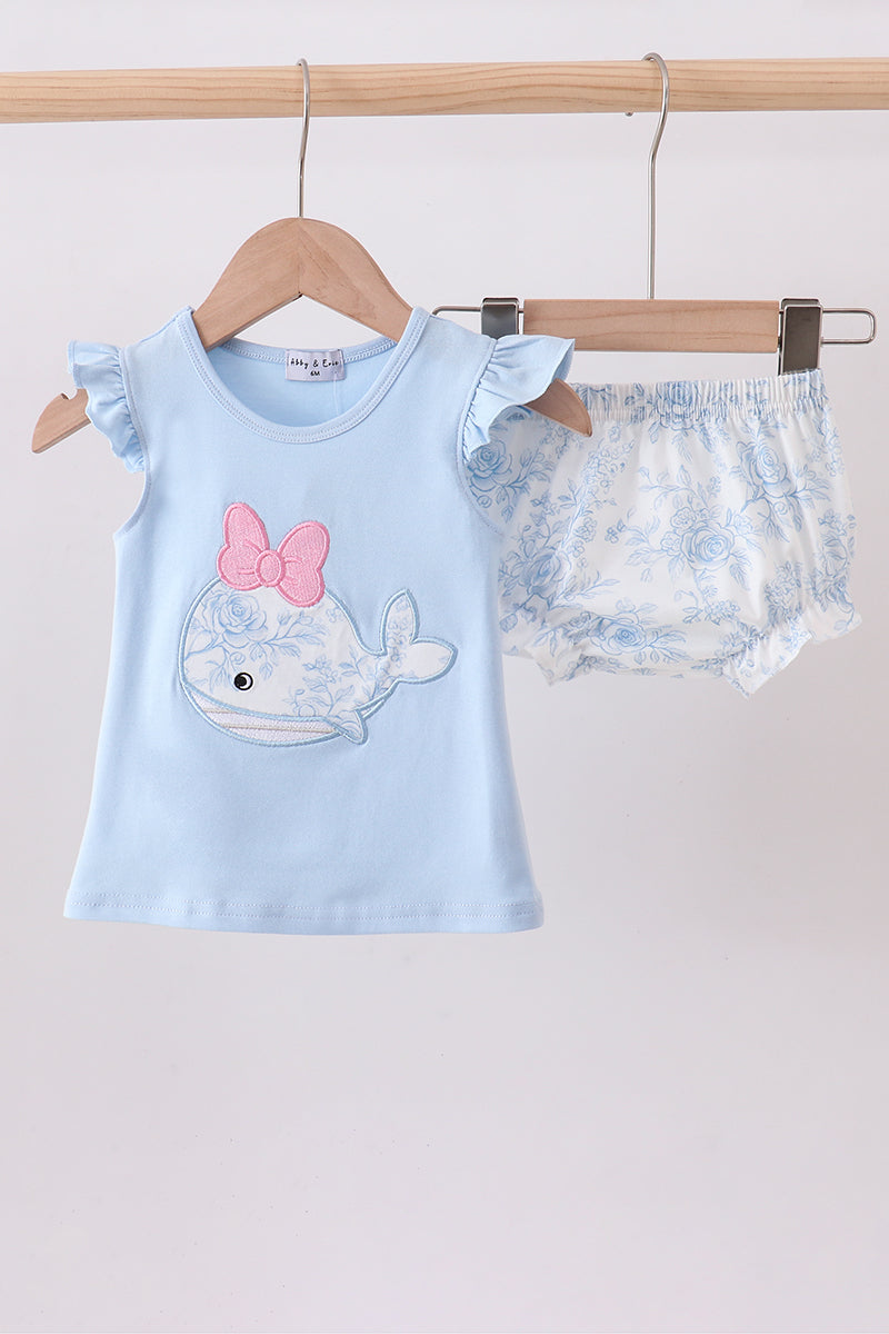 Whale Watcher Bloomer Set