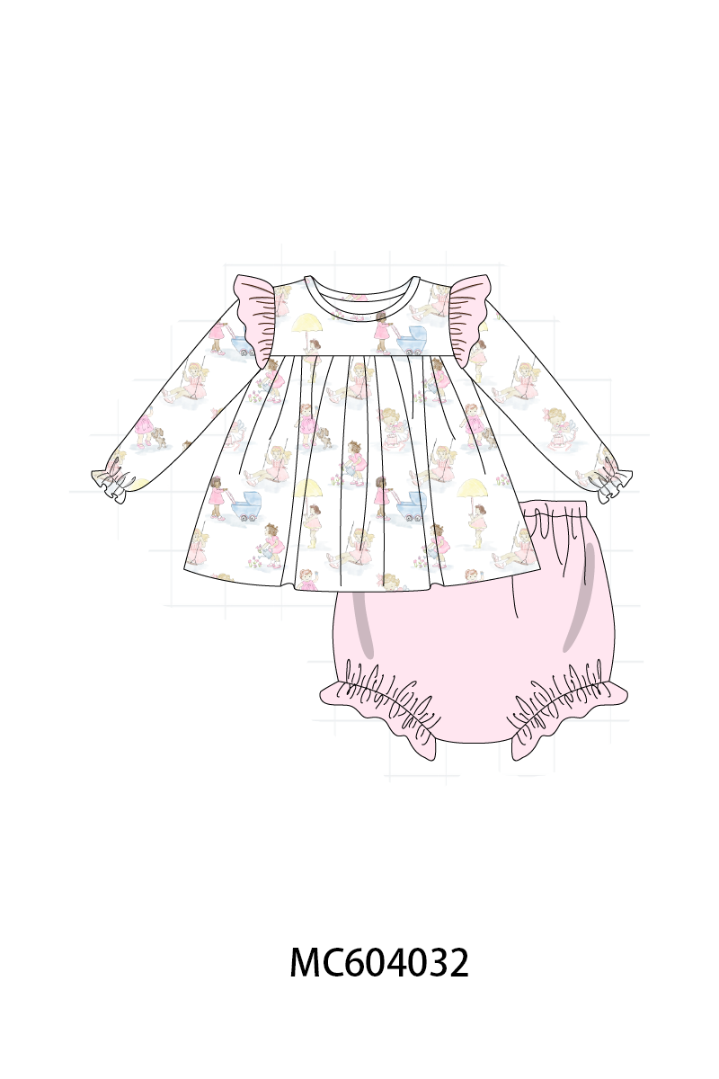 PO86 Pink all day adventure print collection 1