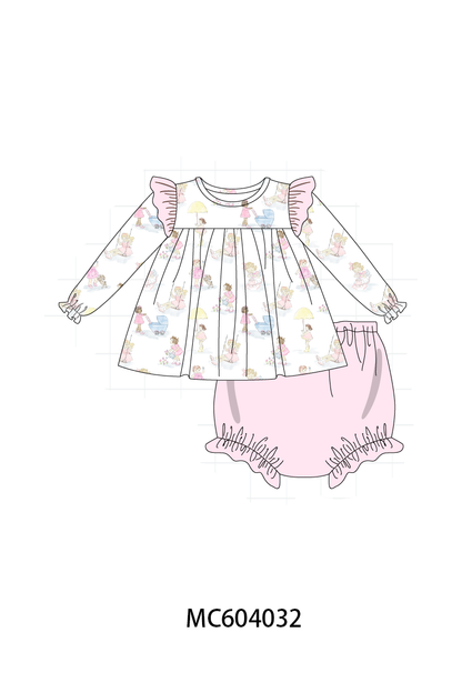 PO86 Pink all day adventure print collection 1