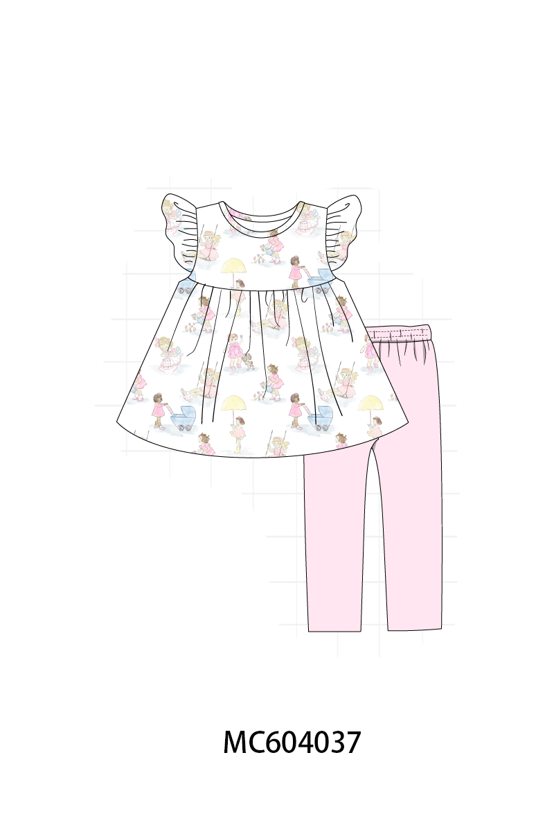 PO86 Pink all day adventure print collection 1