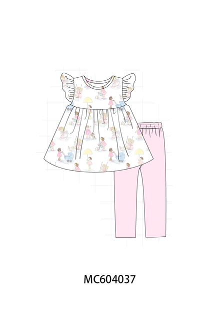 PO86 Pink all day adventure print collection 1