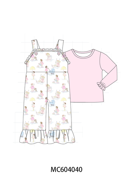 PO86 Pink all day adventure print collection 1