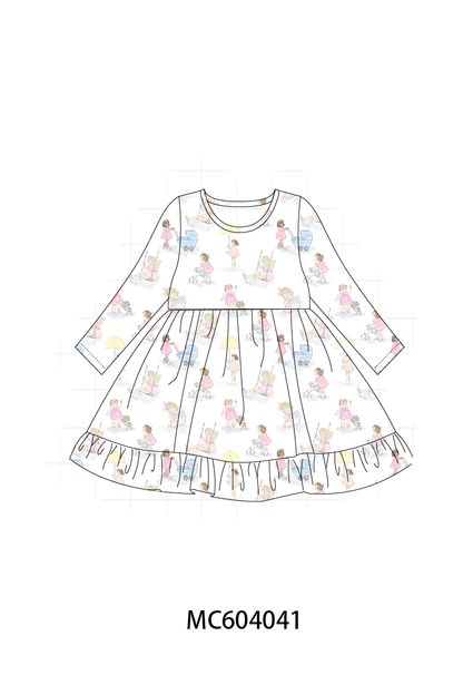 PO86 Pink all day adventure print collection 1