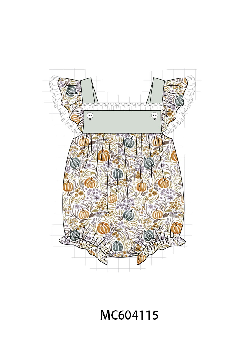 PO86 Sage pumpkin print collection