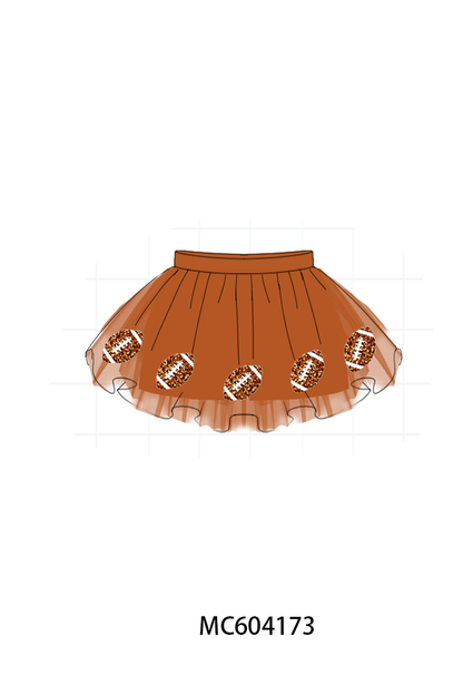 PO86 Football sequin skorts collection 1