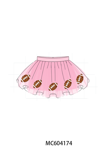 PO86 Football sequin skorts collection 1