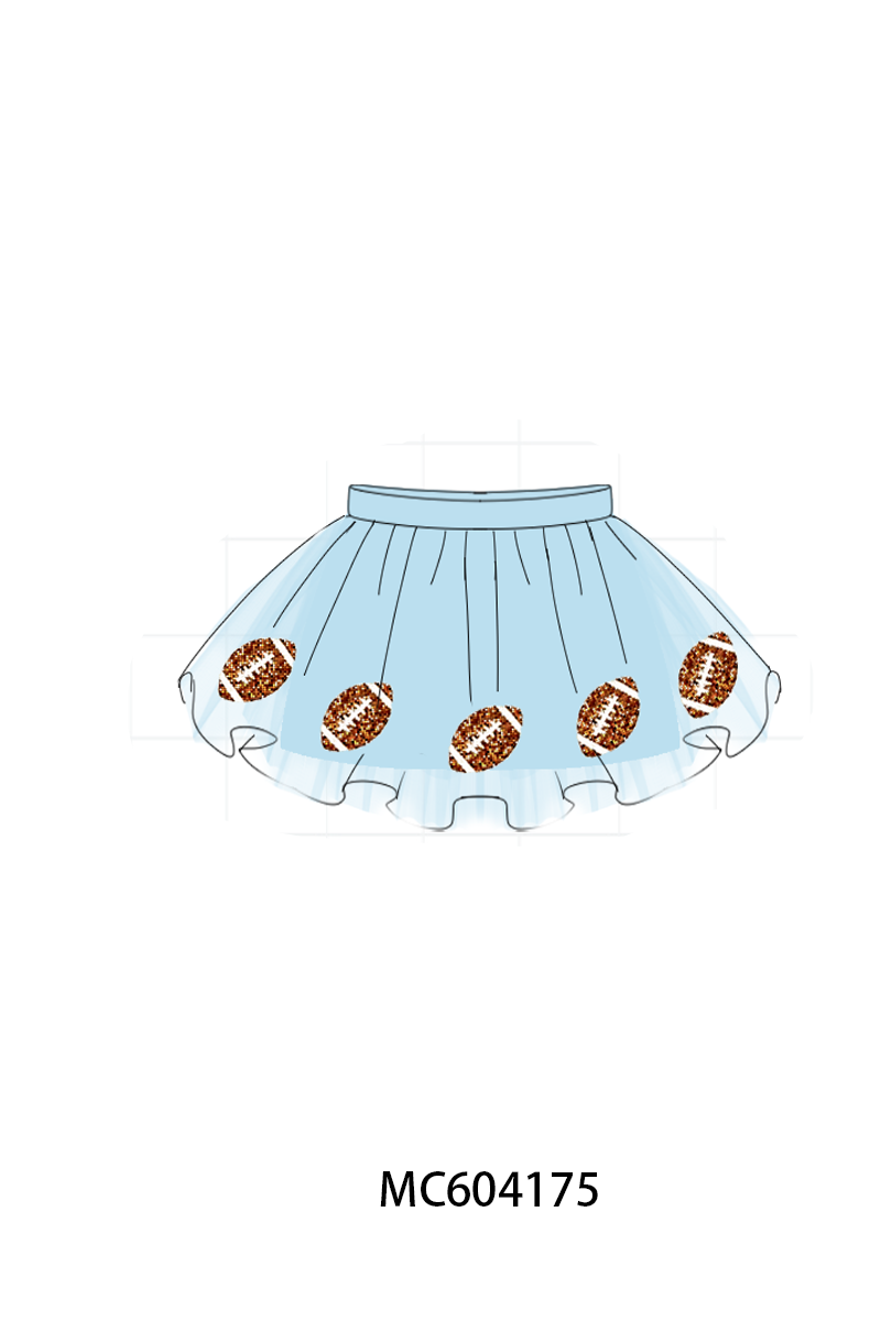 PO86 Football sequin skorts collection 1