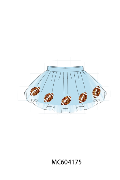 PO86 Football sequin skorts collection 1