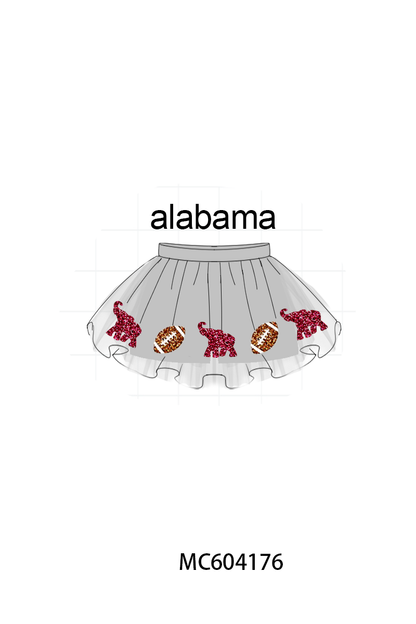 PO86 Football sequin skorts collection