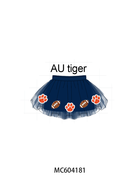 PO86 Football sequin skorts collection