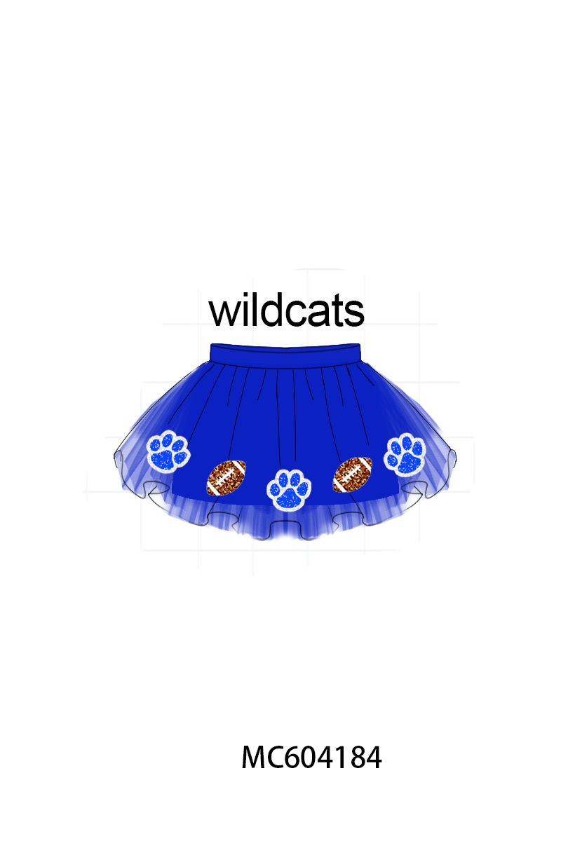 PO86 Football sequin skorts collection