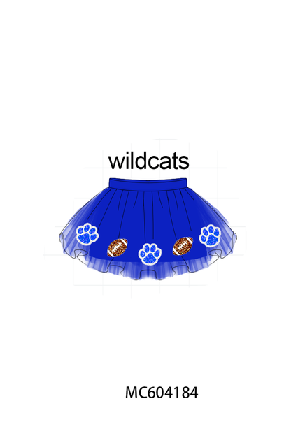 PO86 Football sequin skorts collection