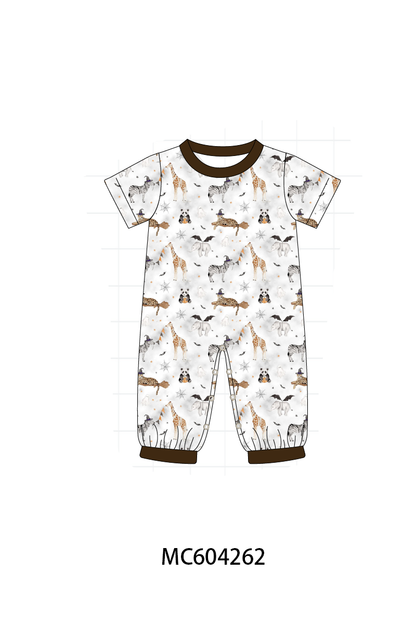 PO86 Halloween zoo embroidery collection 2