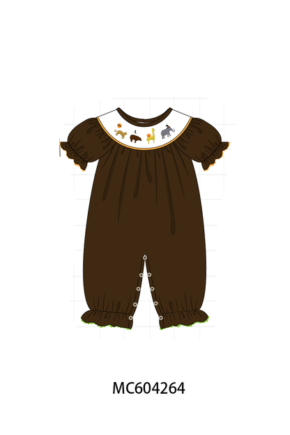 PO86 Halloween zoo embroidery collection 2