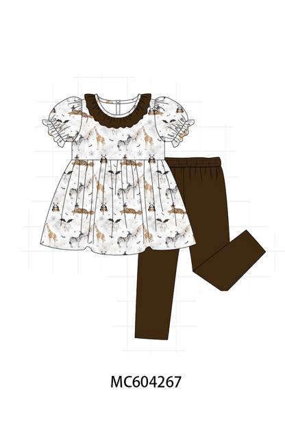 PO86 Halloween zoo embroidery collection 1