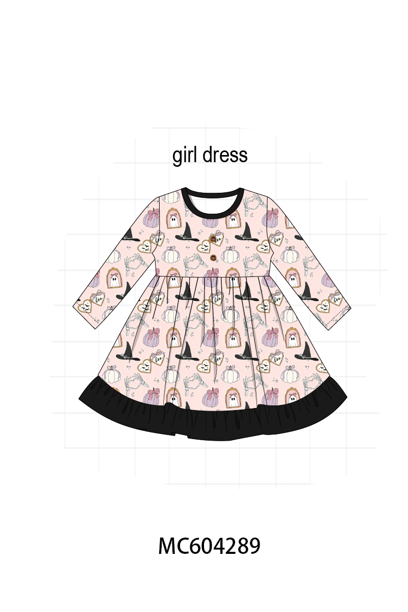 PO86 Purple halloween spooky embroidery collection