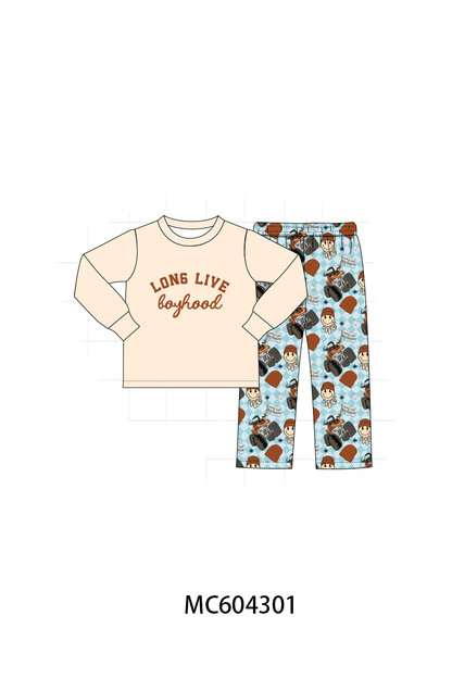 PO86 Long live boyhood embroidery collection