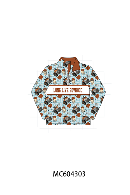 PO86 Long live boyhood embroidery collection