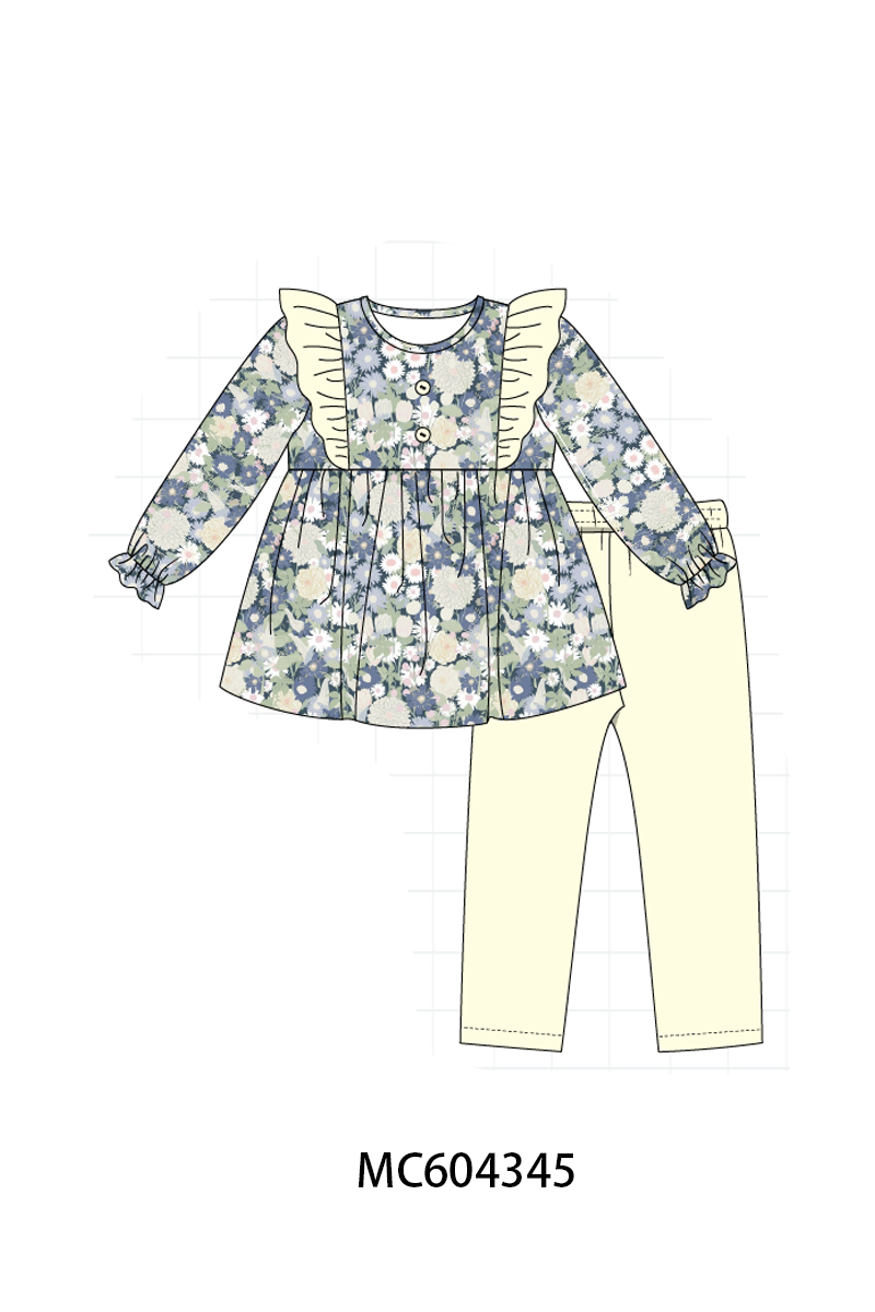 PO86 Vintage floral smocked collection