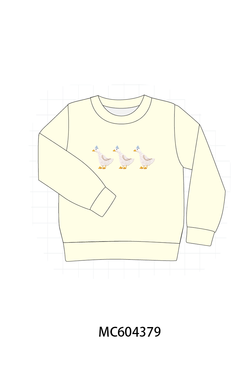 PO86 Beige goose embroidery collection