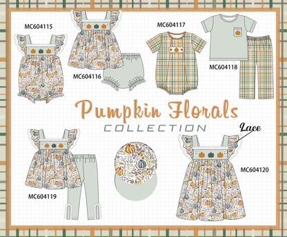 PO86 Sage pumpkin print collection